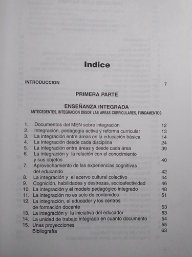 Imagen 2 de 10 de La Enseñanza Integrada / Rubén David Arboleda Toro