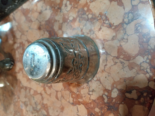 Vasito De Metal Trabajado (Usado)