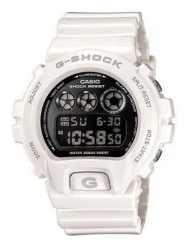 Relógio Masculino Casio G-shock Digital Dw6900nb7dr - Branco