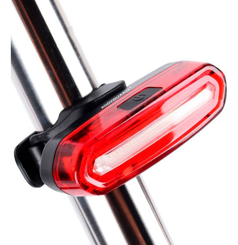 Lanterna Traseira Bike Led 6 Modos Recarregável Prova Dágua
