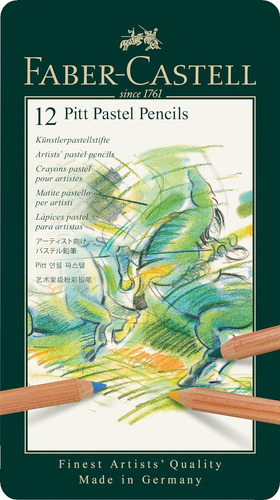 Lapices De Colores Pastel - Fabercastel Fc112112 Pitt