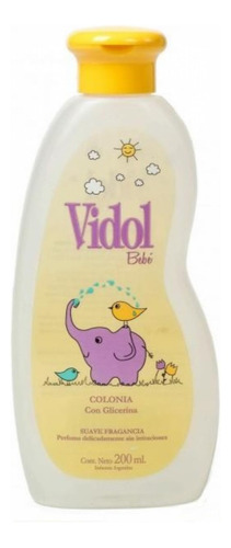 Vidol Bebé Colonia Con Glicerina X 220ml - Suave Fragancia