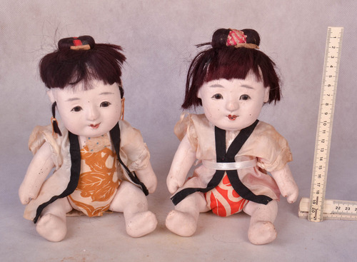 Bonecos Japones De Gofun (Usado)