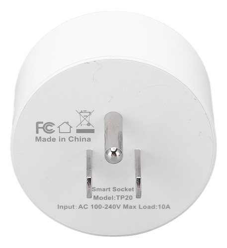 Bs Mini Control Remoto Por Voz Wifi Smart Socket De 3