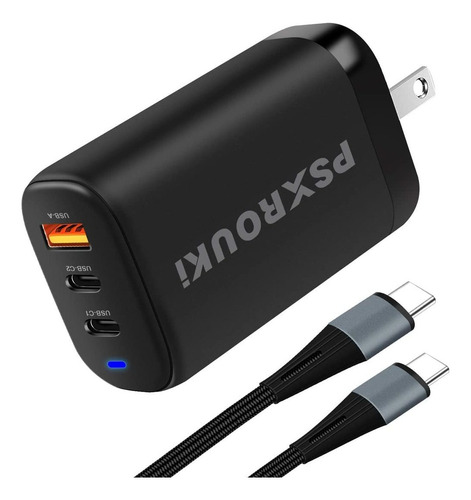 Cargador De Pared Usb C, Cargador De 65 W, Bloque De Carga R