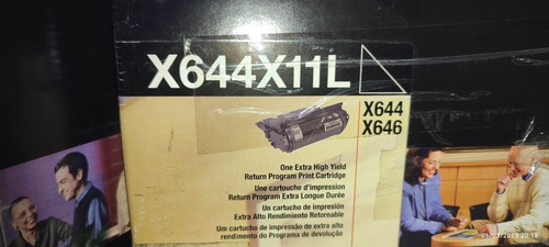 Toner Lexmark Vacío Para Cargar 644 X644x11l X646 X644 Cs