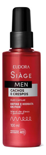 Combo Eudora Siàge Men Cachos E Crespos 5 Itens