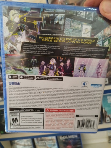 Soul Hackers 2 Launch Edition Ps5 Midia Fisica Zero (Usado)