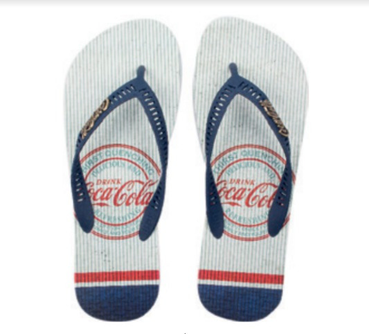 chinelo coca cola masculino promoção