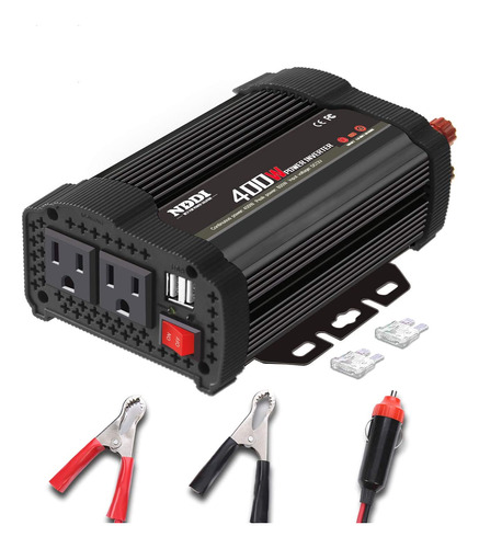 Inverter De Potencia De Automóvil De 400w, Convertidor De Ca