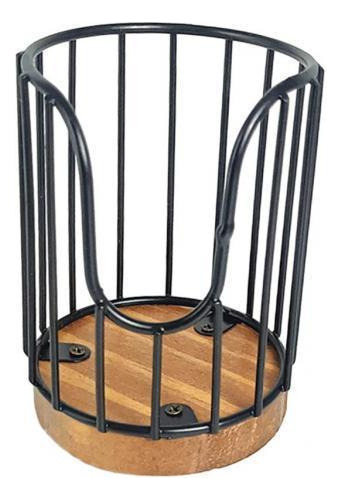 5 Cesta Con Soporte Para Filtro De Café, Funda De Hierro