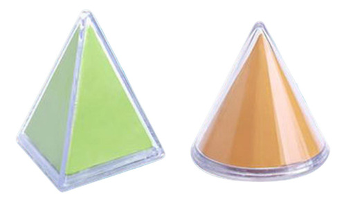 8 Pçs Forma 3d Brinquedos Geométricos Material De