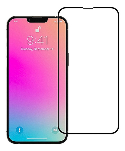 Mica Vidrio Para iPhone 13 Pro Max Lamina Completa Pack X 10