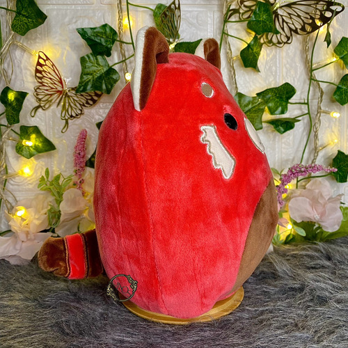 Squishmallows Cici Panda Rojo Peluche 20cm Jazwares