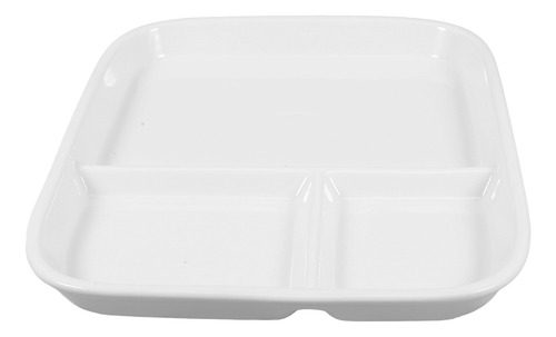 Plato De Porcelana China De 10 Pulgadas Con Tres Compartimen