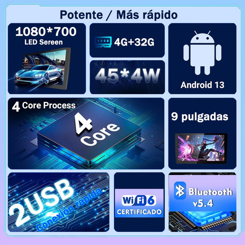 Auto Estéreo Para Fiat Uno 2014-2020 4+32g Carplay Wifi Gps Fiat Uno 2014-2020