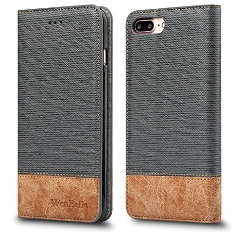 Funda Wenbelle Blazers Suave De Cuero P/para iPhone 7 Plus 8