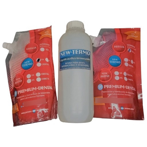 Combo Termocurado Grande Protesis Dental