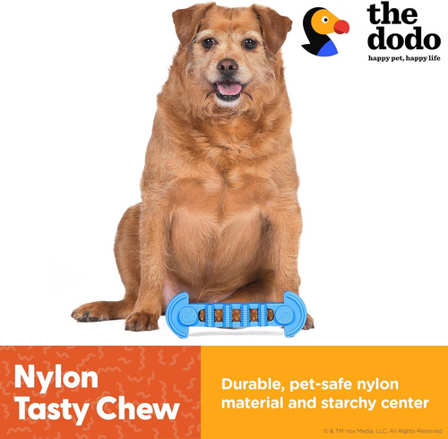 Juguete Masticable De Nailon Con Sabor A Tocino