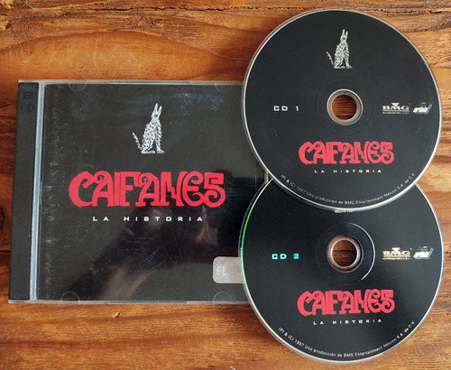 Caifanes La Historia 2 Cd's 1997 Incl. 2 Mtv Trax Ar. México