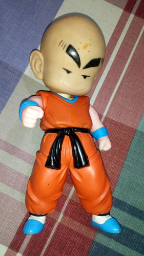 Dragon Ball Z Sofubi Krillin Bp 2007 23 Cm Cabeza Suave (Usado)