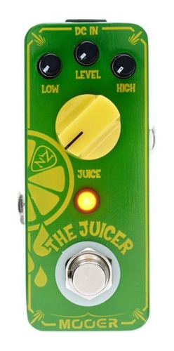 Micro Pedal De Efecto Mooer The Juicer Overdrive Guitarra