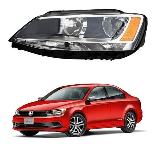 Faro Jetta A6 2010 2011 2012 2013 2014 2015 2016 2017 2018