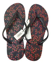 Comprar Sandalia Pata De Gallo Gap Azul Con Cerezas Rojo 7 Usa 4 Mex