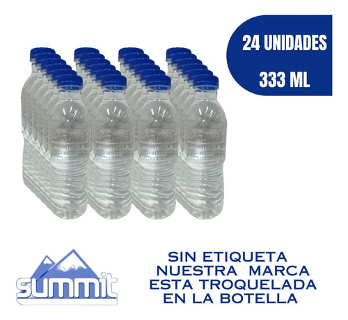 Agua Mineral Summit 24 Unidades 333ml