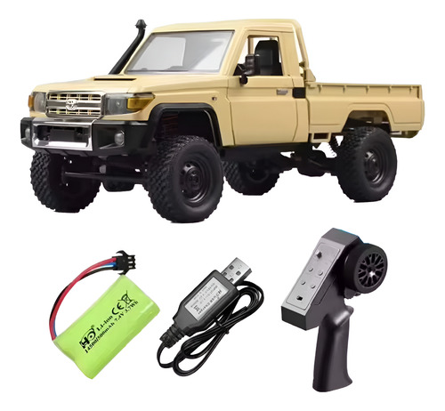 Carro Control Remoto Mn82 Lc79 1:12 - 4wd Crawler, Luces Led