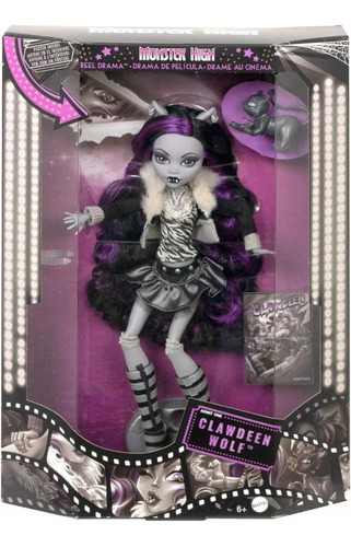 Monster High Clawdeen Reel Drama