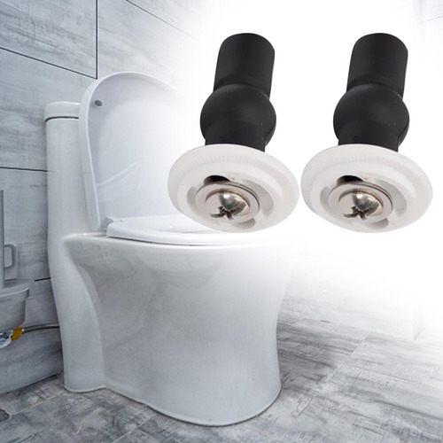 2x Bisagras De Asiento De Inodoro De Fijación Superior