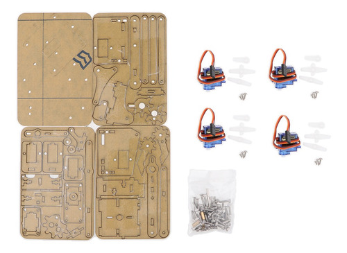 Brazo Robótico: Kit De Construcción Diy Mechanics Handle