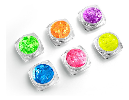 Decoração Para Nail Art Design Variadas Manicure 6 Unidades