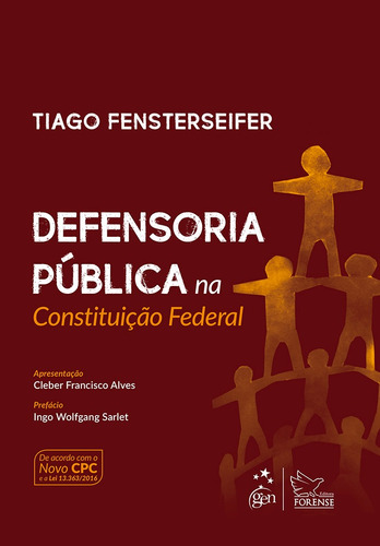 Defensoria Pública na Constituição Federal, de Fensterseifer, Tiago. Editora Forense Ltda., capa mole em português, 2017