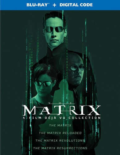 Blu-ray The Matrix Deja Vu Collection / Incluye 4 Films