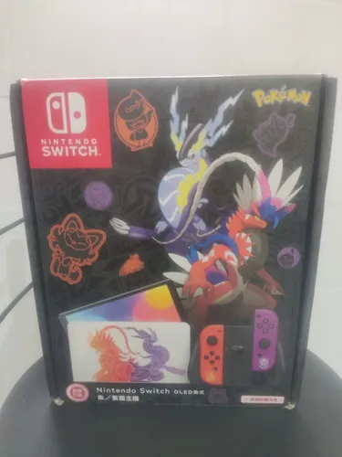 Console nintendo switch oled 64GB edition pokémon scarlet & violet em  Promoção na Americanas