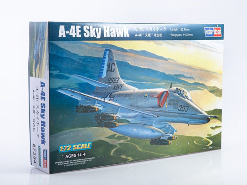 A-4e Sky Hawk 1/72 Kit De Montar Hobby Boss 87254