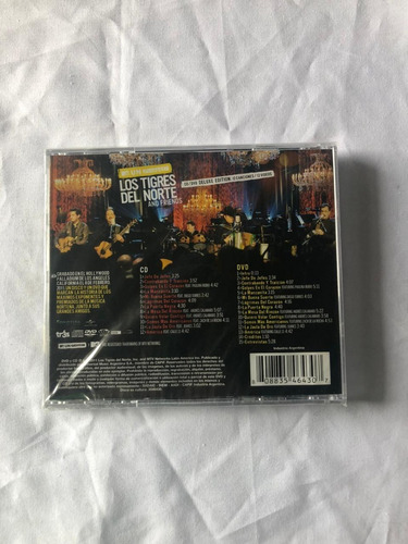 Los Tigres Del Norte And Friends Mtv Unplugged Cd+dvd Nuevo