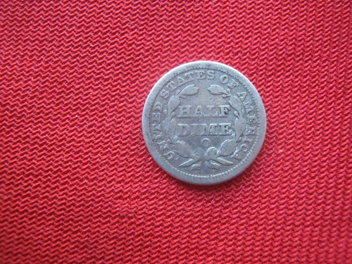 Usa Half Dime 1851 Plata 