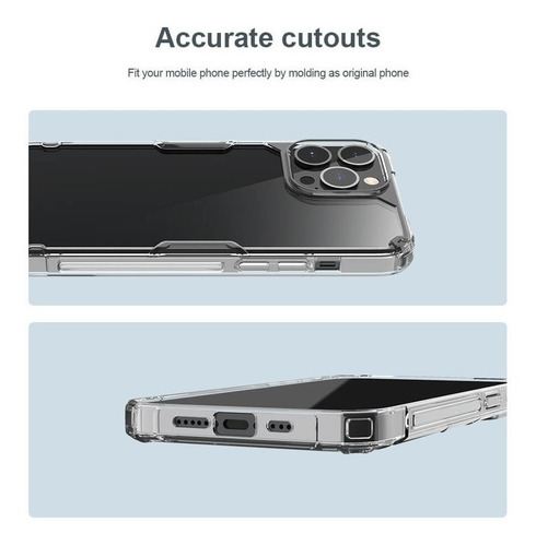 Case Nillkin Para iPhone 14 Pro 6.1 + 2 Micas Protector 360°
