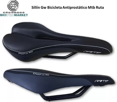 Sillin Gw Antiprostatico Bicicleta Mtb Ruta Galapago
