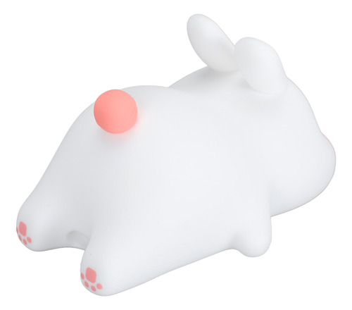 Luz De Silicona De Conejo Linda Usb Usb Recargable Lámpara