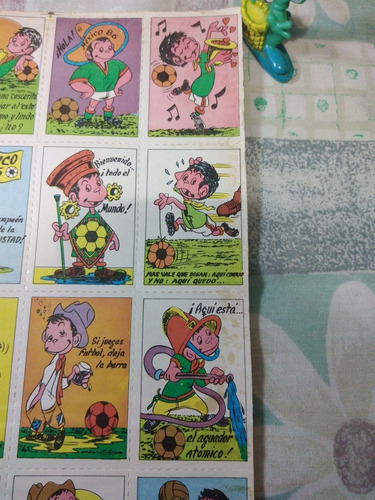 Colección Estampas México 86 Cantinflas Planilla (Usado)