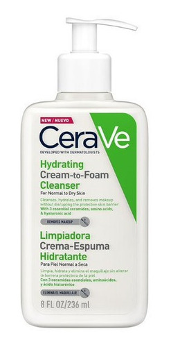 Limpiador Crema - Espuma X 236ml Cerave 