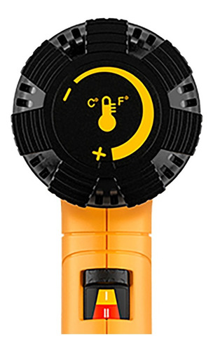 Imagen 3 de 10 de Pistola Aire Caliente Seekone 1800w Con Temperatura Variable