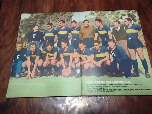 Poster Boca Juniors Sub Campeon 1945 Ideal Decoracion