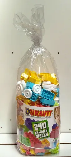 Bolsa Bloques Ladrillos Duravit 240 Piezas Juegos Juguetes