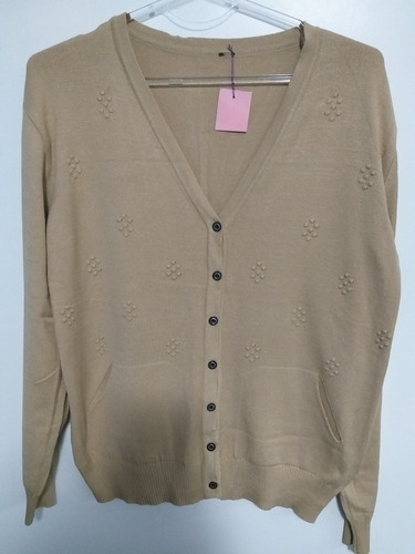 Saco Cardigan Importado Con Bolsillos Nuevo Con Envió Gratis