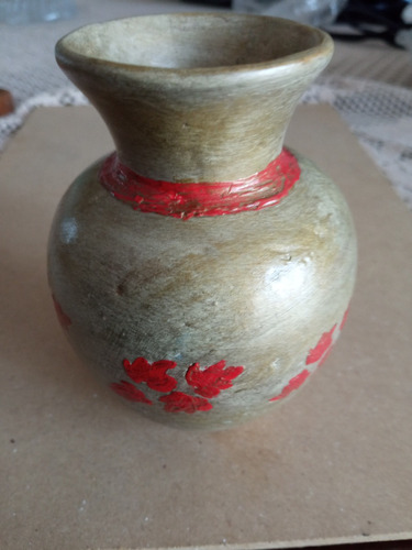 Vasija Ceramica Pequena Sin Uso
